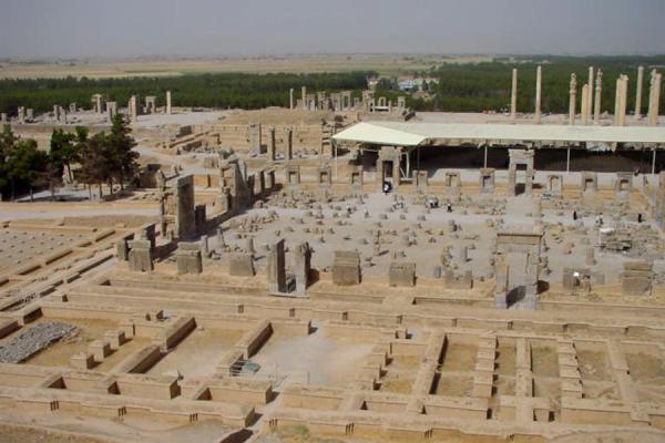 Image of Hall of Hundred Columns - Persepolis, Persepolis, Iran