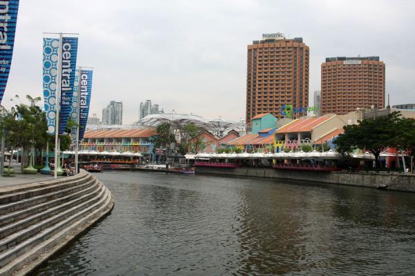 Image of Singapore River at Clarke Quay Singapore