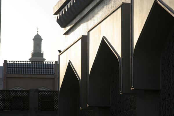 Picture of Late afternoon sun falling on one of the many mosques in the city