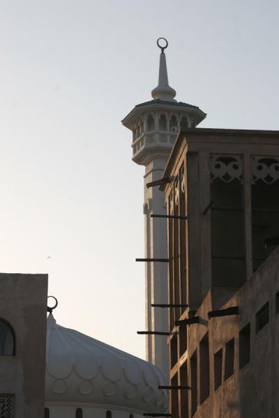 Picture of Windtower and minaret in Bur Dubai