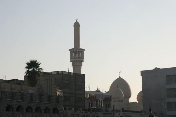 Picture of Minaret and cupola just before sunset
