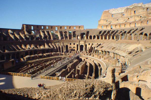 Photograph of Inside the Colosseum - Rome - Italy - Europe
