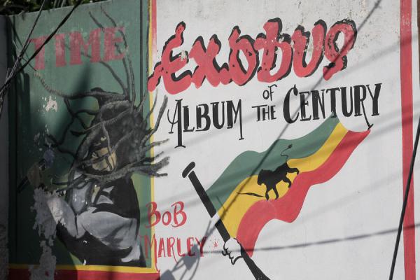 Photograph of Exodus by Bob Marley was voted Album of the Century by Time - 