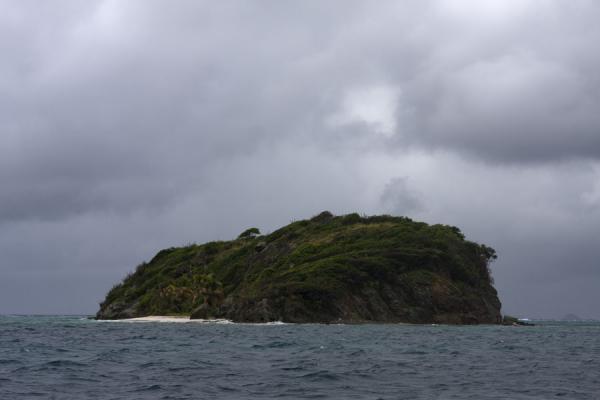 Image of Small Jamesby island is one of the islands of the Tobago Cays archipelago, Tobago Cays, Saint Vincent and the Grenadines