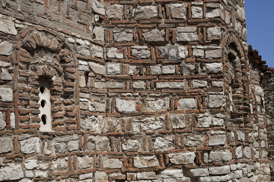 Wall of the St Mary Blachernae Chapel | Berat Citadel | Albania