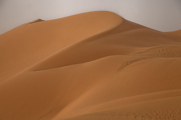 Sahara sand dune with glorious shapes | Sebkha Circuit | Algeria
