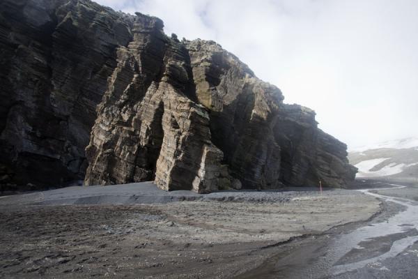 Picture of Baily Head (Antarctica): Steep cliffs at Baily Head