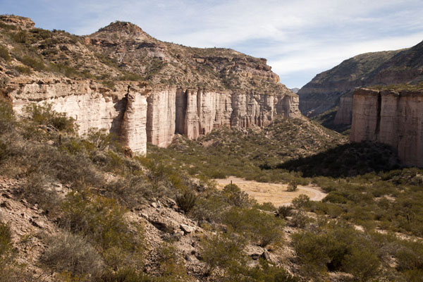 Picture of El Chiflón (Argentina): View of the canyon of El Chiflón