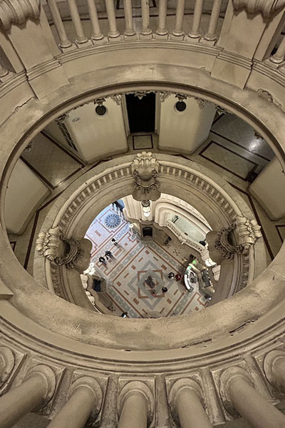 Picture of Looking down the central hall of Palacio BaroloBuenos Aires - Argentina