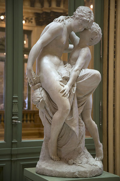 Foto van Exquisite sculpture in the Hall of BustsTeatro Colón - Argentinië