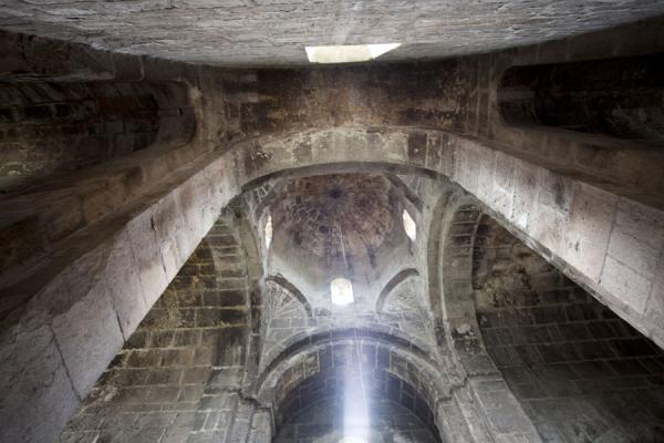 Looking up the dome of Odzun church | Odzun church | Armenia