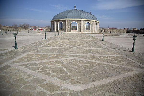 Foto van Courtyard of Yezidabad Castle in NakhchivanNachitsjevan - Azerbeidjan