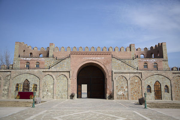 Picture of Yezidabad Castle in Nakhchivan seen from inside the main gate - Azerbaijan - Asia