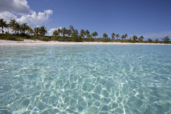 Foto van The turquoise waters off Lighthouse BeachLighthouse Beach - Bahamas