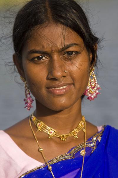 Picture of Bangladeshi people (Bangladesh): Attractive Bangladeshi woman in Sonargaon