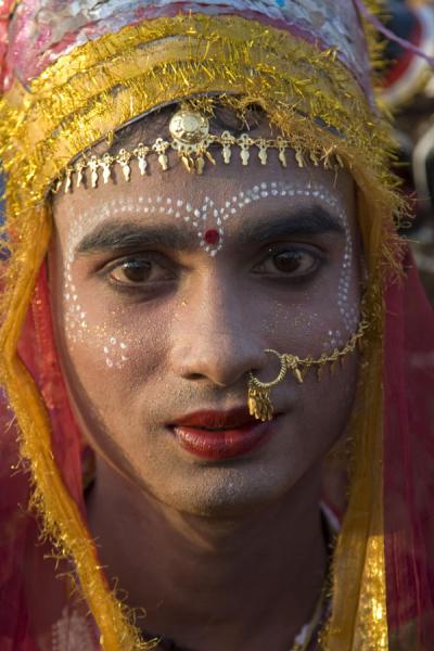 Picture of Dressed up for the occasion: Bangladeshi hindu