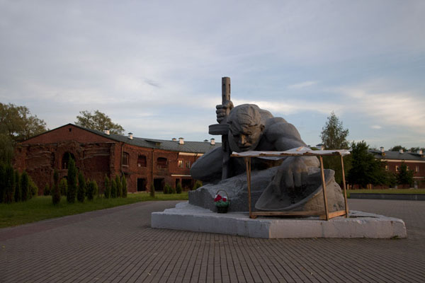 Picture of The sculpture Thirst, symbolizing the suffering of those soldiers who held out during the siegeBrest - Belarus
