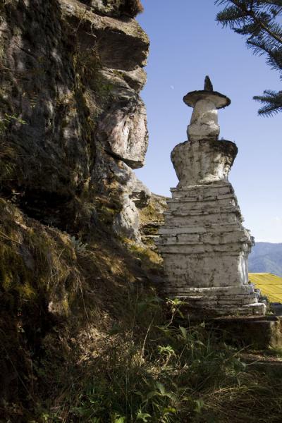 Foto di Chorten at KunzangdrakKunzangdrak - Bhutan