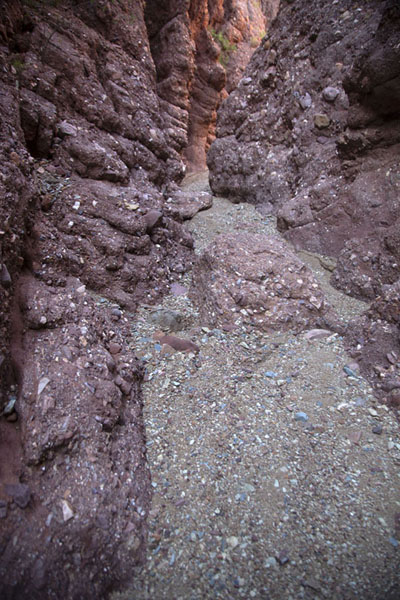 Photo de Narrow section of the upper part of the Inca CanyonTupiza - la Bolivie