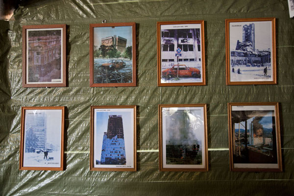 Photo de Pictures of the effects of the war in SarajevoSarajevo - la Bosnie-Herzégovine