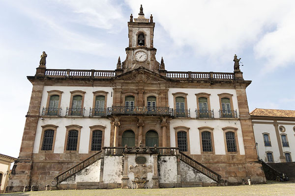 Foto di The Museum of Inconfidencia in an impressive colonial baroque building Ouro PretoOuro Preto - Brasile