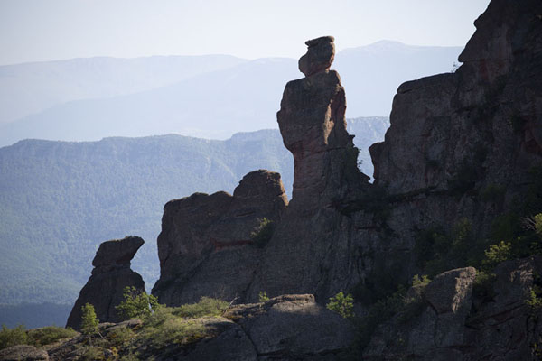 Picture of Belogradchik rocks (Bulgaria): Rock formations the Shepherd and the Schoolgirl