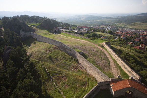 View from the rocks above the fortress to the west | Belogradchik fortress | Bulgaria