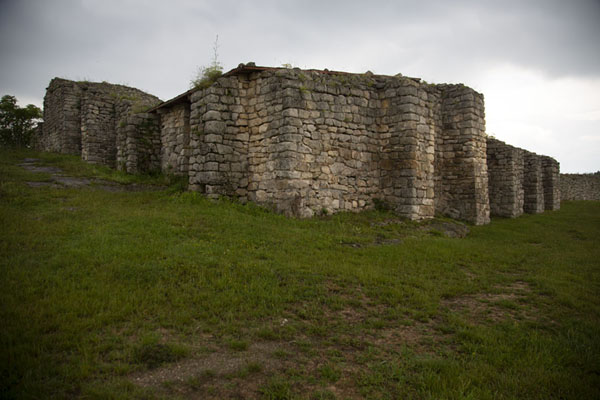 Picture of Cherven fortress (Bulgaria): Ruins on top of the mountain, part of Cherven fortress