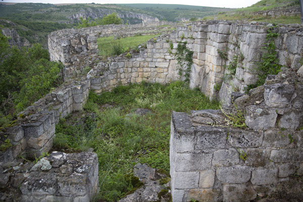 Picture of Ruins of churches can be found everywhere at Cherven fortress