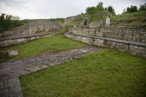 Ruins of one of the many churches found at Cherven fortress | Cherven fortress | Bulgaria