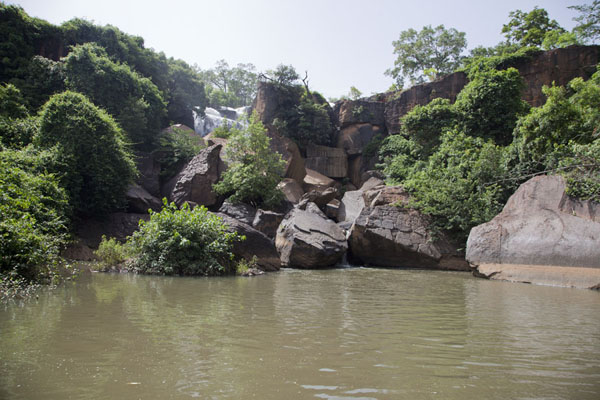 Picture of Bottom pool of Karfiguela falls with the upper falls just visibleKarfiguela - Burkina Faso