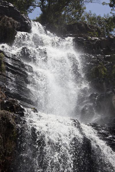 Picture of Part of one of the waterfalls of the Chutes de la Karera
