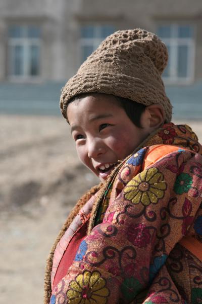 Tibetan boy in Mato | Amdo Tibetans | China