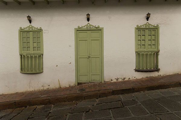 Foto di One of the typical colonial houses of BaricharaBarichara - Colombia