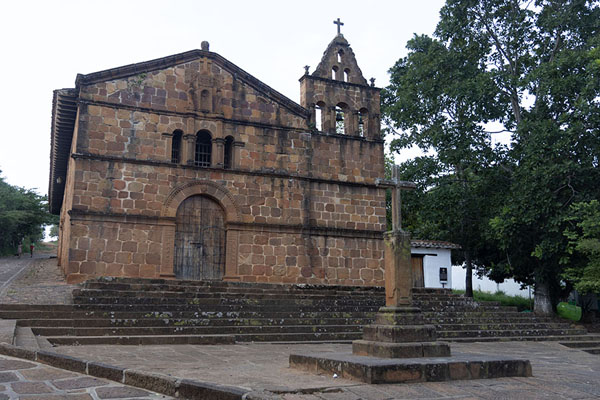 Photo de The Capilla de Santa Bárbara in BaricharaBarichara - Colombie