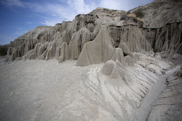 Picture of Tatacoa Desert (Colombia): The Los Hoyos area has a grey landscape of gullies and canyons
