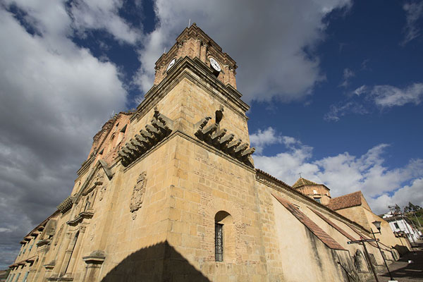 Picture of Colombia (The Basilica de Nuestra Señora de Monguí seen from its corner)