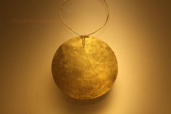 Picture of Museo del Oro (Colombia): Gold Museum: golden hanger