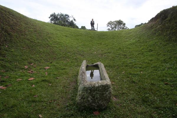 Picture of Archeological Park San Agustín (Colombia): Sarcophagus at the mesita B site
