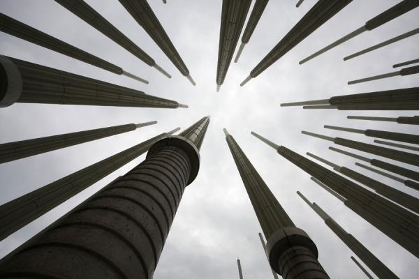 Picture of Plaza de Cisneros (Colombia): Some of the poles of Cisneros Square during the day