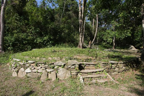 Picture of Pueblito Chairama ruins (Colombia): Stairs and terrace at Pueblito