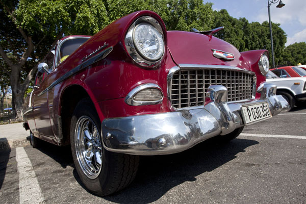 Picture of Row of vintage cars in HavanaHavana - Cuba