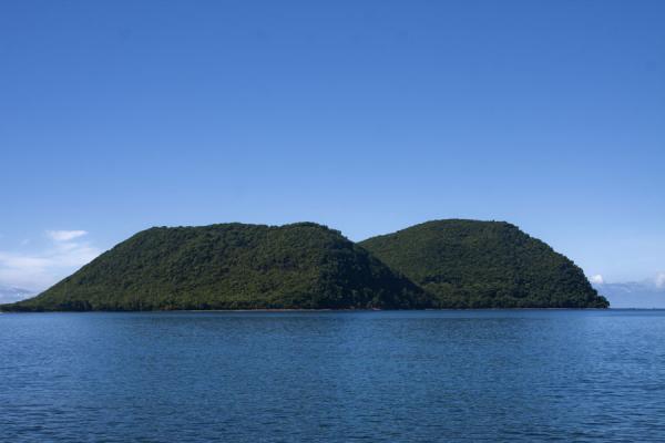 Picture of Cabrits National Park is located on and around these two hills