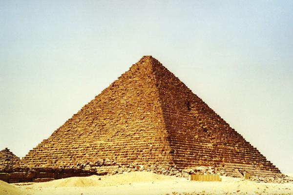 Picture of Pyramids of Gizeh (Egypt): Sphinx and Pyramid