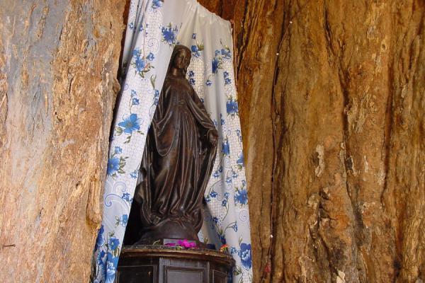 Picture of Maryam Dearit (Eritrea): Shrine inside tree at Maryam Dearit, near Keren