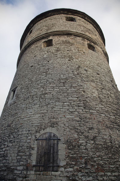 Looking up the Kiek in de Kök defence tower | Old Tallinn | Estonia