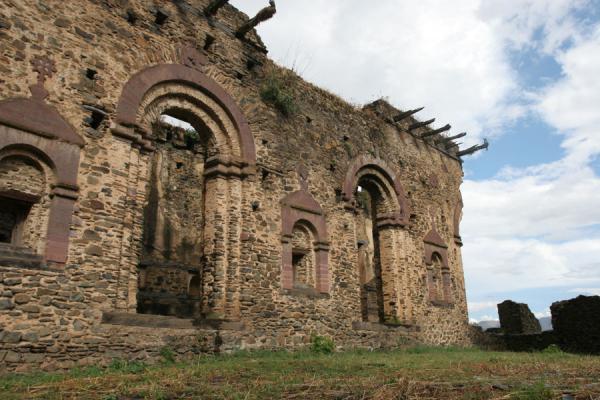 Part of the palace of Kuskuam | Kuskuam | Ethiopia