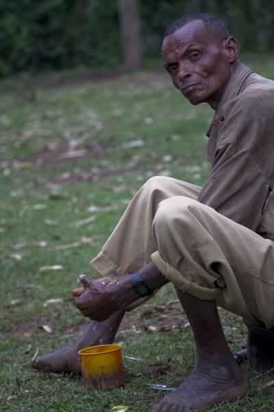 Ethiopian cleaning his hands | Yirgalem | Ethiopia