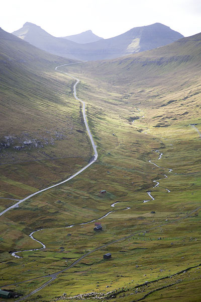 The valley west of Gjógv | Gjógv | Faroe Islands