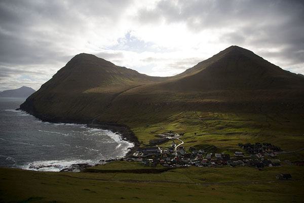 View over the bay of Gjógv, looking south | Gjógv | Faroe Islands
